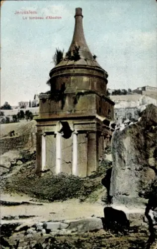 Ak Jerusalem Israel,  Absalons Grab,  Stätte