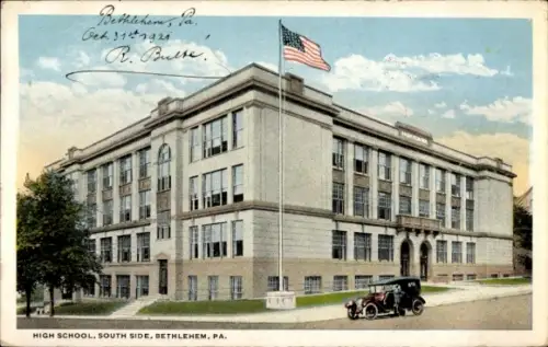 PC Bethlehem Pennsylvania USA, Highschool, south side