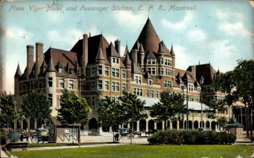 Ak Montreal Québec Kanada, Place Viger Hotel