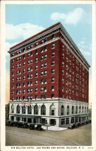 PC Raleigh North Carolina USA, Sir Walter Hotel