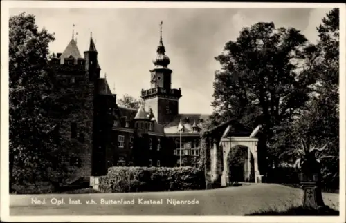 Ak Breukelen Stichtse Vecht Utrecht Nederland, Schloss Nijenrode