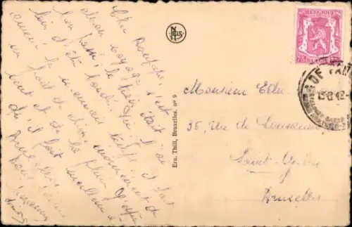 Ak La Panne De Panne Westflandern, Meeuwenlaan