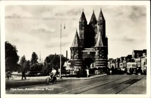 Ak Haarlem Nordholland Niederlande,  Amsterdamse Poort