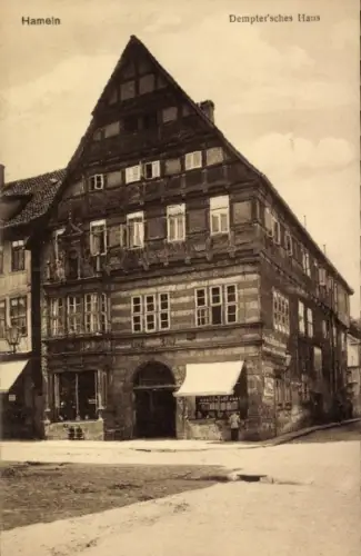 Ak Hameln an der Weser Niedersachsen, Dempter'sches Haus