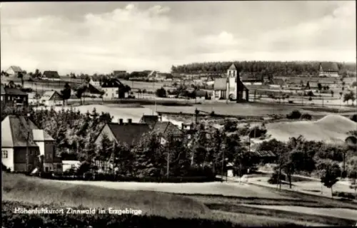 Ak Zinnwald Georgenfeld Altenberg im Erzgebirge, Gesamtansicht