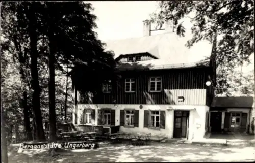 Ak Neustadt in Sachsen, Berggaststätte Ungerberg, Inh. Fritz Thomas
