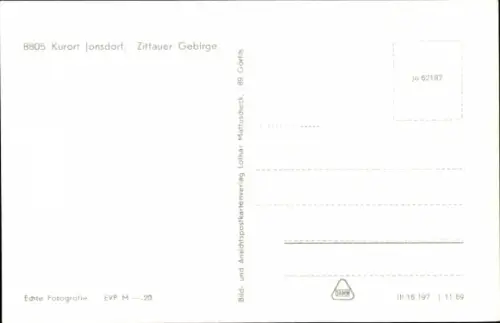 Ak Jonsdorf in Sachsen, Jonashof