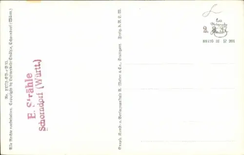 Ak Enzklösterle im Schwarzwald,  Schwarzwald