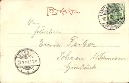 Ak Stolberg im Rheinland, Hammer