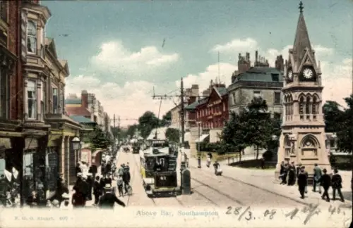 PC Southampton Hampshire England, Above Bar