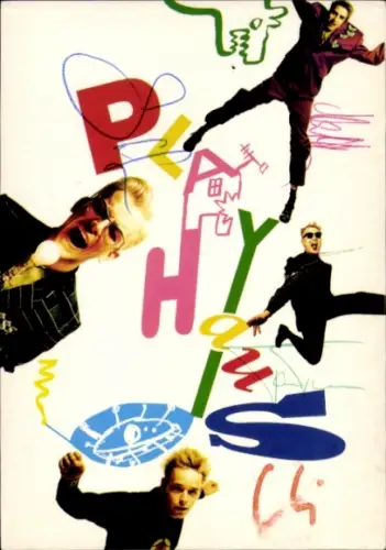 Autogrammkarte Gruppe  Playhouse, Autogramm
