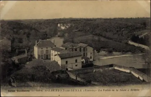 Ak Saint Laurent sur Sèvre Vendée