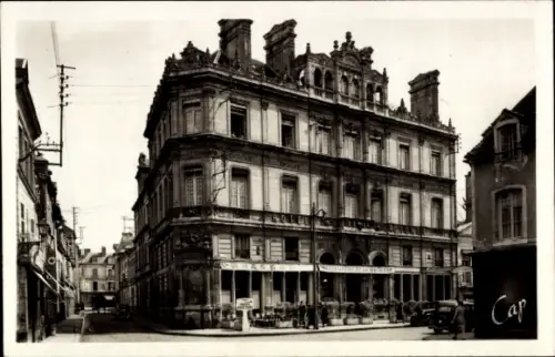 Ak Alencon Orne, Hotel de la Rotonde, Rue du Collège,  Architektur