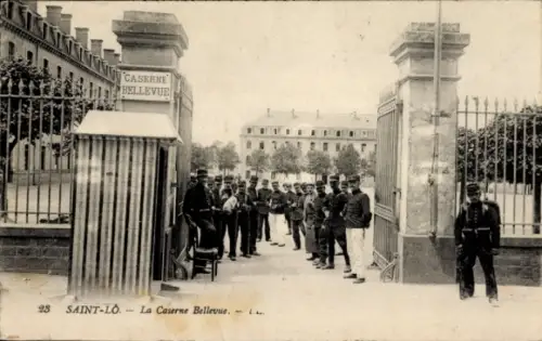 Ak Saint Lô Manche, La Caserne Bellevue