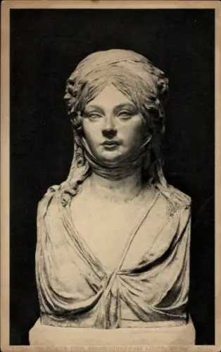 Ak Kronprinzessin Louise, Büste