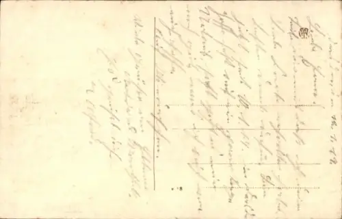 Ak Montaigu Aisne, Platzmusik, Soldaten, I. WK