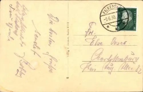 Ak Falkenhagen Pritzwalk in der Prignitz, Restaurant Bergeshöhn