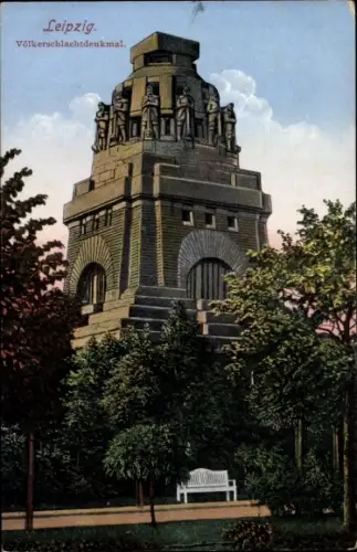 Ak Leipzig, Völkerschlachtdenkmal