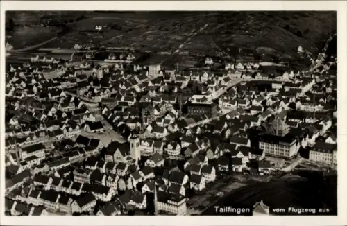 Ak Tailfingen Albstadt im Zollernalbkreis, Fliegeraufnahme