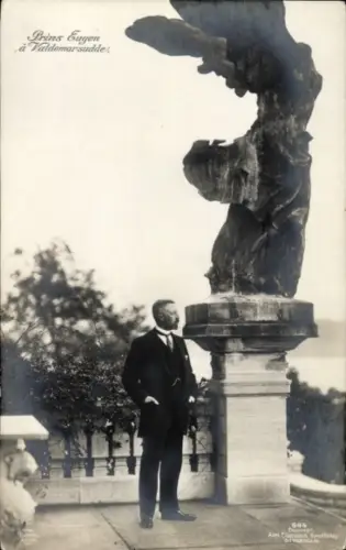 Ak Prinz Eugen von Schweden, Waldemarsudde, Portrait