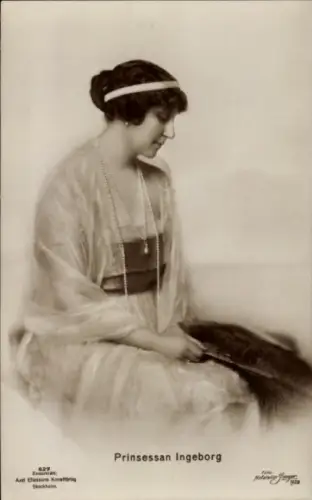 Ak Prinzessin Ingeborg, Portrait, Seitenansicht