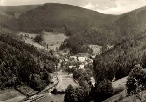 Ak Unterweißbach im Thüringer Wald, Panorama