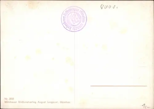 Künstler Ak München, Hofbräuhaus am Platzl, Festsaal