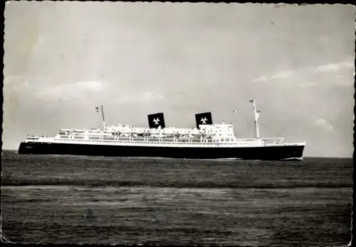 Ak Passagier Schnelldampfer Hanseatic der Hamburg Atlantik Linie