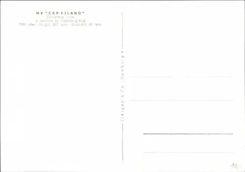 Ak MS Cap Vilano, HSDG, Columbus Line