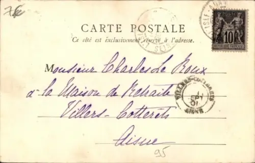 Ak Isle Adam Val d'Oise, Le Patis