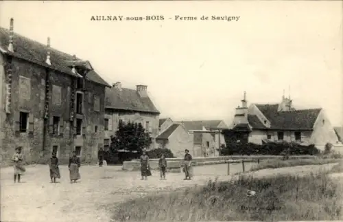 CPA Aulnay sous Bois Seine Saint Denis, Ferme de Savigny