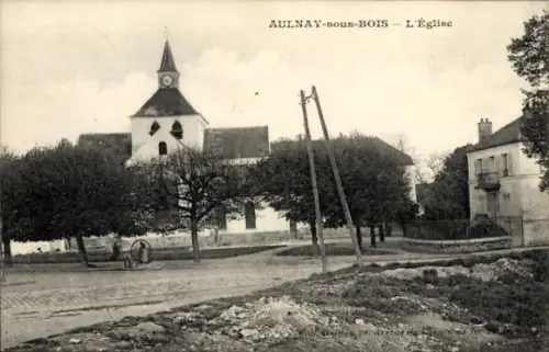CPA Aulnay sous Bois Seine Saint Denis, Église