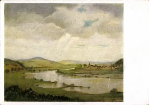 Künstler Ak Gradl, Hermann, Am Main