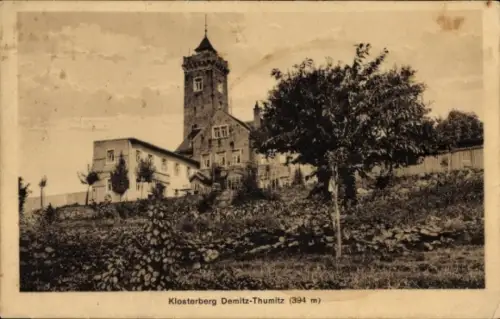 Ak Demitz Thumitz in Sachsen, Klosterberg