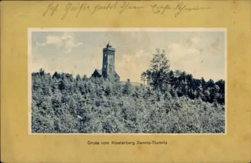 Ak Demitz Thumitz in Sachsen, Klosterberg