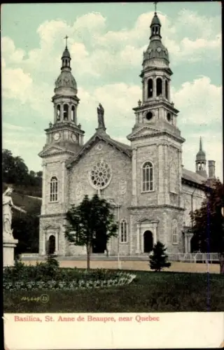 PC Sainte Anne de Beaupré Quebec Canada, Basilica