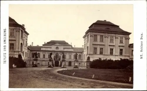 CdV Duchcov Dux Region Aussig, Schloss