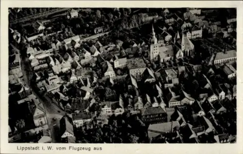 Ak Lippstadt in Westfalen, Fliegeraufnahme