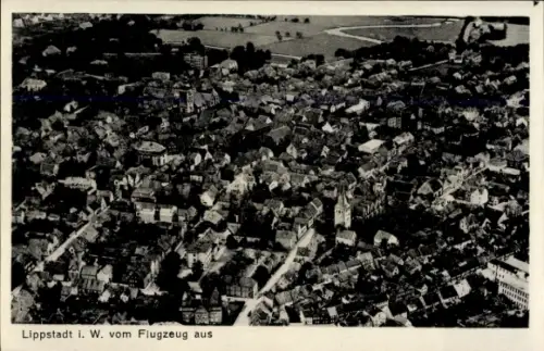 Ak Lippstadt in Westfalen, Fliegeraufnahme