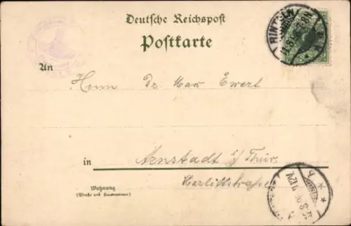 Litho Rinteln an der Weser, Klippenturm