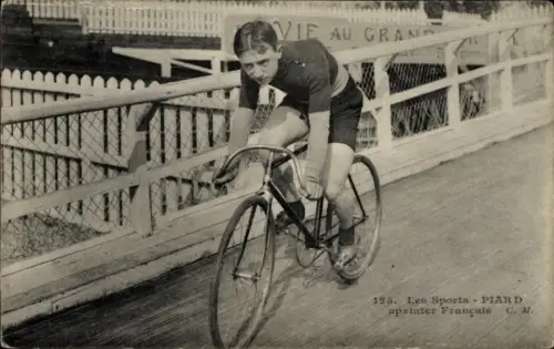 Ak Les Sports, Piard, Sprinter Francais, Radrennfahrer