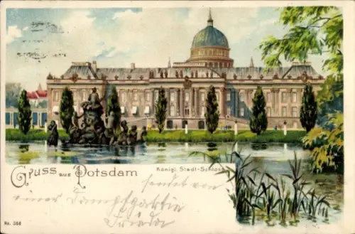 Litho Potsdam, Königliches Stadtschloss