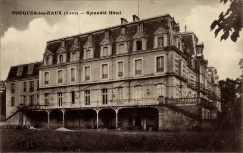 CPA Pougues les Eaux Nièvre, Splendid Hôtel