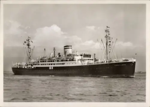 Ak Doppelschrauben Motorschiff Cordillera, HAPAG