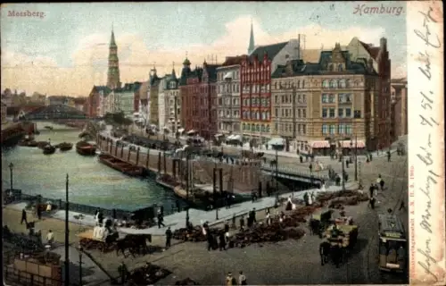 Ak Hamburg Mitte Altstadt, Meßberg, Messberg
