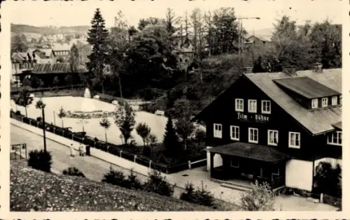 Ak Schmiedefeld am Rennsteig Suhl Thüringen, Filmbühne am Georg-Schumann-Platz