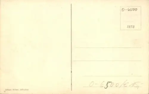 Ak Gera in Thüringen, Kriegerdenkmal, Post