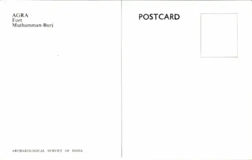 Ak Agra Indien, Fort Muthamman-Burj
