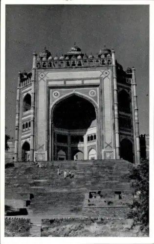 Ak Fatehpur Sikri Indien, Baland Dawarza, monumentales Tor,  Stätte, archäologische Bedeutung