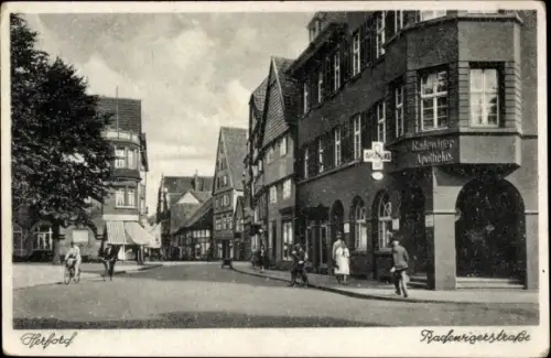 Ak Herford in Westfalen, Radewigerstraße